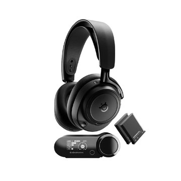 steelseries 賽睿 Arctis Nova Elite無線電競耳機麥克風(黑)