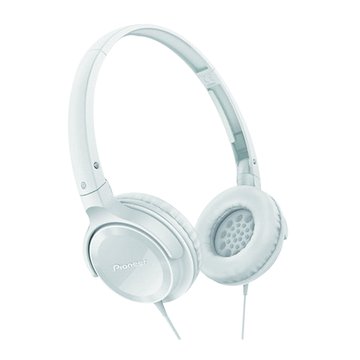 PIONEER 先鋒SE-MJ502-W(白)輕巧頭戴式耳機 