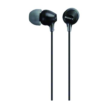 SONY 新力牌MDR-EX15LP-B(黑)輕巧耳道式耳機