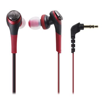 audio-technica 鐵三角CKS550 RD(紅)入耳式耳機(福利品出清)