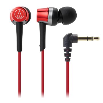audio-technica 鐵三角CKR30 RD(紅)入耳式耳機