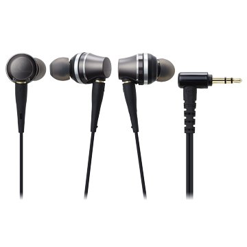 audio-technica 鐵三角CKR90(鐵灰)入耳式耳機(新品包裝毀損)