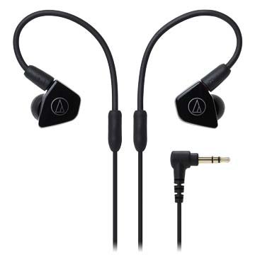 audio-technica LS50(黑)雙動圈型耳塞式耳機