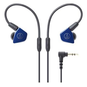 audio-technica LS50(藍)雙動圈型耳塞式耳機