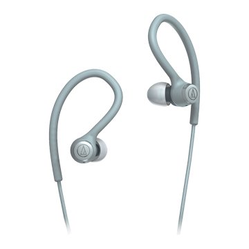 Audio Technica 鐵三角sport10 灰 耳塞式運動耳機 Isunfar愛順發3c購物網