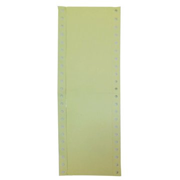 (客訂品) 3 1/2*11*2P黃黃中一刀雙不切雙排裝
