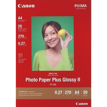 Canon 佳能 PP-208 超光亮相片紙 A4 (20)