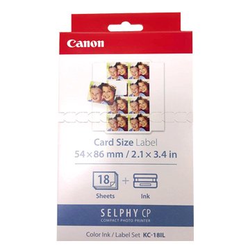 Canon KC-18IL(2*3"8格大頭貼18張含墨匣)