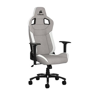 CORSAIR 海盜船T3 RUSH 灰+白/布-V2電競椅(免費宅配+組裝)