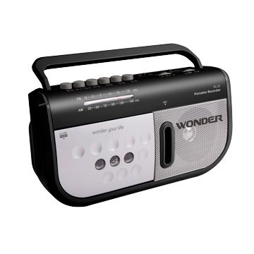 WONDER 旺德電通 RC-20 手提卡帶收錄音機
