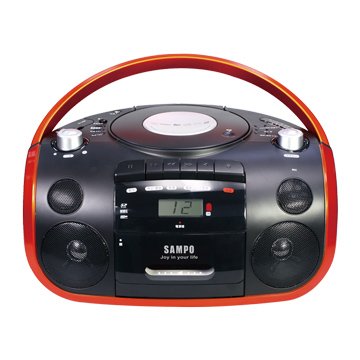 SAMPO AK-W1602UL手提CD/MP3/USB/SD音響