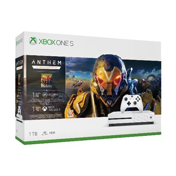 Microsoft XBOX ONE S 1TB 冒險聖歌 同捆組