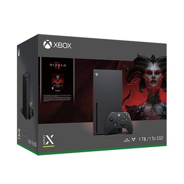 Microsoft 微軟Xbox Series X 暗黑破壞神4 限量同捆組(福利品出清)