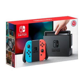 任天堂 Nintendo Switch主機-紅/藍(台灣公司貨)