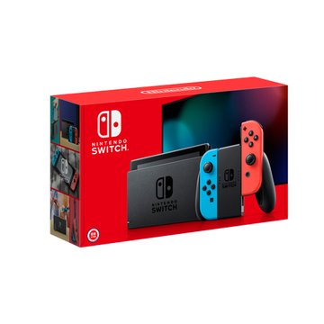 Nintendo 任天堂 Switch 新型台灣專用機-藍紅