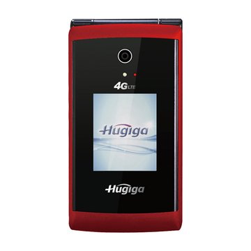 A9 4G LTE亮麗美型摺疊孝親機-紅