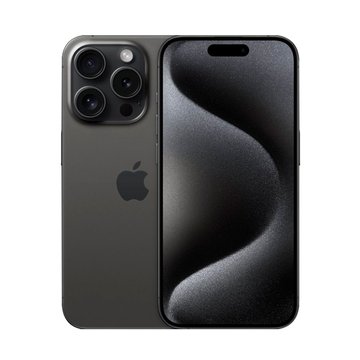 APPLE 蘋果 iPhone 15 Pro 128GB- 黑色鈦金屬 智慧手機