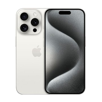 APPLE 蘋果 iPhone 15 Pro 128GB- 白色鈦金屬 智慧手機