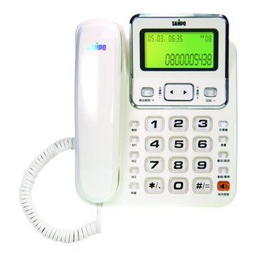 SAMPO 聲寶HT-W901L來電語音報號有線電話