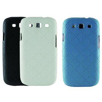 TPTT 三星 S3 / I9300 菱格皮背蓋