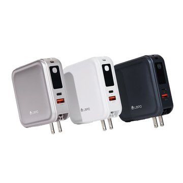  LaPO 10000mAh八合一無線快充+手錶專用充座行動電源微墨藍