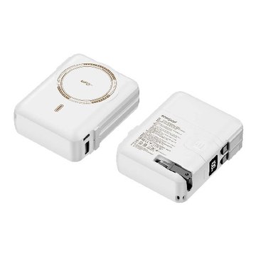enerpad 愛良品 MT-10000 多合一固態磁吸行動電源10000mAh-白