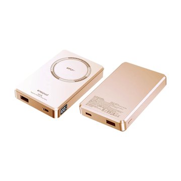 enerpad 愛良品 UFO MX-10000-SS 磁吸固態行動電源10000mAh-玫瑰金