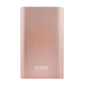 SSTAR QC3.0金屬質感10050mAh行動電源-玫瑰金