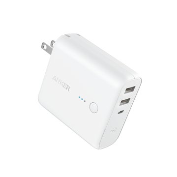 ANKER 安克創新PowerCore Fusion 5000mAh行動電源插座-白