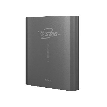 T.C.STAR 連鈺 MBK120301 8000mAh Type-C雙向快充行動電源-鐵灰