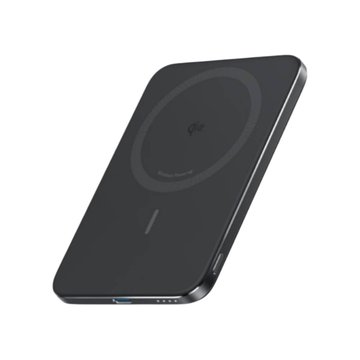 ANKER 安克創新 A1665  5000mAh Qi2 極致輕薄磁吸行動電源-黑