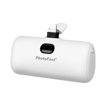 PhotoFast PB2300-WH5000mAh蘋果口袋電源白色