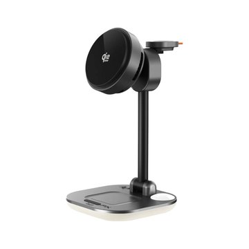 PX 大通 WP255G PRO Qi2.2磁吸五合一充電器-黑