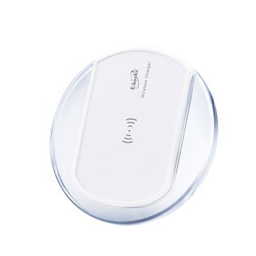 E-books 中景 B34 冷光晶透行動無線充電板