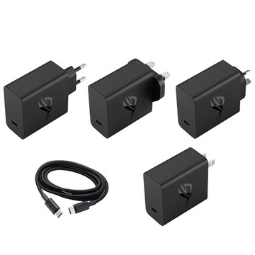 ASUS 華碩ROG 65W USB-C 變壓器及1.2M充電線 快充充電組