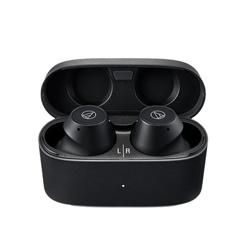 audio-technica 鐵三角鐵三角重低音主動降噪真無線CKS30TW+ 黑 