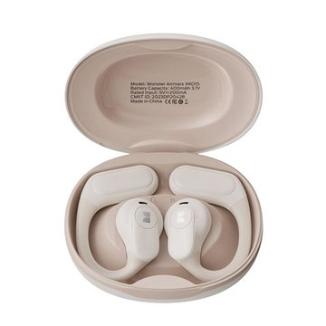 MONSTER 魔聲 氣傳導耳掛式藍牙耳機(米色) MON-XKO15