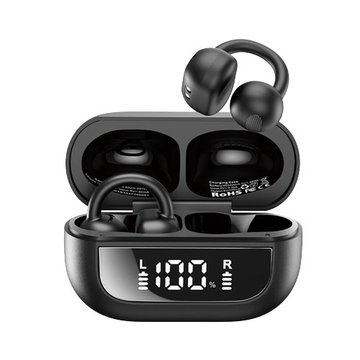 TOZO 【TOZO】OpenRhyme耳夾無線藍牙耳機-黑 