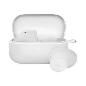 PHILIPS 飛利浦 PHILIPS舒適型通話降噪藍牙耳機(白)TAT2149WT