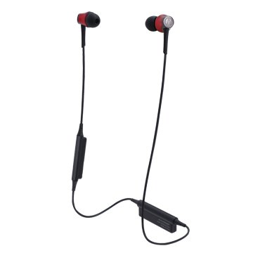 audio-technica 藍牙無線耳機CKR55BT金屬紅