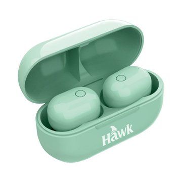 Hawk  ATW768真無線藍芽耳機-湖水綠