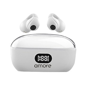 A-MORE ABL-018 耳夾式藍牙耳機-白