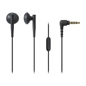 audio-technica 通話用耳機C200iS BK黑
