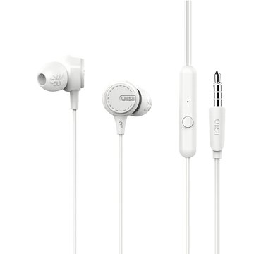 UiiSii U8 HiFi高音質動圈入耳線控耳機-白