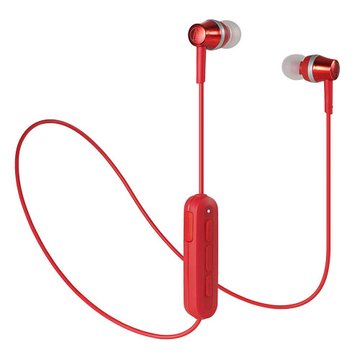 audio-technica 鐵三角藍牙無線耳機 CKR300BT-紅(福利品出清)