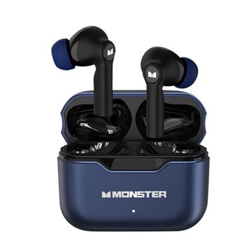 MONSTER 魔聲 經典真無線藍牙耳機(藍)MON-XKT02-