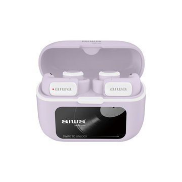 AIWA 愛華 AIWA真無線藍芽耳機AT-H03 EDGE紫
