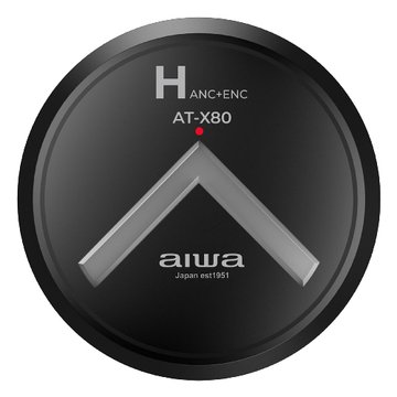 AIWA 愛華 AIWA真無線耳機AT-X80HANC黑