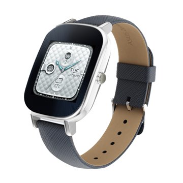 ASUS 華碩 ZenWatch 2 小錶有氧藍(真皮)悠遊卡