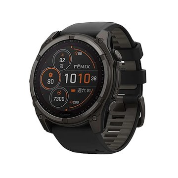 GARMIN fenix 8 51 mm, Solar-石墨灰